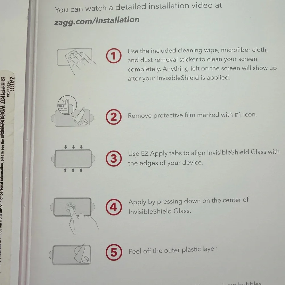 InvisibleShield Screen Protector